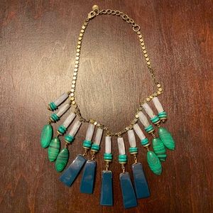 Anthropologie Beaded Statement Necklace